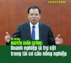 [Longform] Bộ trưởng Nguyễn Xuân Cường: Doanh nghiệp là trụ cột trong tái cơ cấu nông nghiệp
