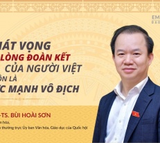 [Emagazine] PGS-TS. Bùi Hoài Sơn: Khát vọng và lòng đoàn kết của người Việt luôn là sức mạnh vô địch