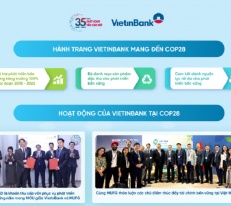 VietinBank tại COP28: Cam kết chung tay thúc đẩy tài chính khí hậu 