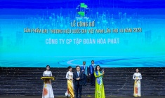Hòa Phát lần thứ 8 liên tiếp đạt Thương hiệu quốc gia Việt Nam