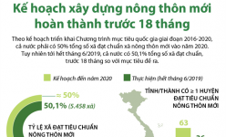 [Infographic] Kế hoạch xây dựng nông thôn mới hoàn thành trước 18 tháng