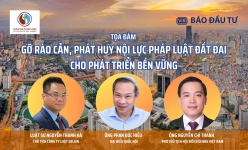 [Live] Gỡ rào cản, phát huy nội lực pháp luật đất đai cho phát triển bền vững