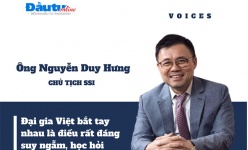 [Voices] Chủ tịch SSI Nguyễn Duy Hưng: Đại gia Việt bắt tay nhau là điều rất đáng suy ngẫm, học hỏi 