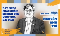 [Voices] Giáo sư Nguyễn Anh Trí: Đất nước chắc chắn sẽ bình yên, vượt qua đại dịch