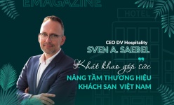 [Emagazine] Doanh nhân Sven A. Saebel, CEO DV Hospitality: Khát khao góp sức nâng tầm thương hiệu khách sạn Việt Nam