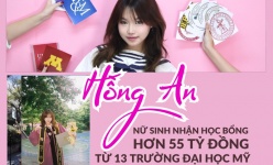 [Emagazine] Hồng An: Nữ sinh nhận học bổng hơn 55 tỷ đồng từ 13 trường đại học của Mỹ