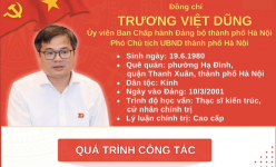 [Infographic] Chân dung tân Phó chủ tịch UBND thành phố Hà Nội Trương Việt Dũng