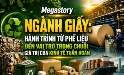[Megastory] Ngành giấy: Hành trình từ phế liệu đến vai trò trong chuỗi giá trị của kinh tế tuần hoàn