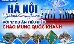 [Emagazine] Hà Nội viết tiếp khát vọng phát triển với 17 dự án chào mừng Quốc khánh