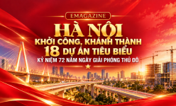 [Emagazine] Hà Nội khởi công, khánh thành 18 dự án tiêu biểu kỷ niệm 72 năm Ngày Giải phóng Thủ đô