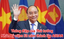 Thông điệp của Thủ tướng nhân kỷ niệm 53 năm ngày thành lập ASEAN