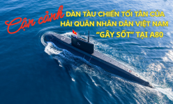 [Ảnh] Cận cảnh dàn tàu chiến tối tân của Hải quân Nhân dân Việt Nam "gây sốt" tại A80