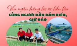 Vốn ngân hàng bơi ra biển lớn, cùng người dân bám biển, giữ đảo