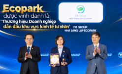 Ecopark được vinh danh là “Thương hiệu Doanh nghiệp dẫn đầu khu vực kinh tế tư nhân”
