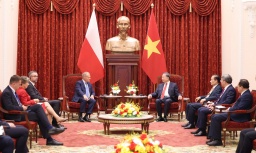 Tổng Bí thư, Chủ tịch nước Tô Lâm tiếp Thủ tướng Ba Lan Donald Tusk