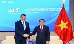 [Ảnh] Buổi sáng làm việc của Thủ tướng Lê Minh Hưng tại AEF 2026