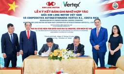 KIM LONG MOTOR bắt tay đối tác Costa Rica, thúc đẩy xuất khẩu ô tô sang Trung Mỹ