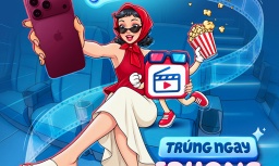 Đặt vé phim hay - Trúng ngay iPhone 18 Pro cùng VietinBank iPay Mobile