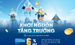 VietinBank triển khai chương trình “Khơi nguồn tăng trưởng”, lãi suất ưu đãi chỉ từ 6%/năm