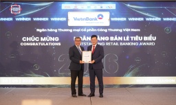 3 năm liên tiếp VietinBank được vinh danh “Ngân hàng Bán lẻ tiêu biểu”