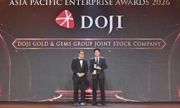 DOJI tiếp tục được vinh danh Doanh nghiệp xuất sắc châu Á tại APEA 2026