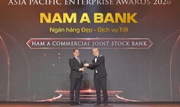 Nam A Bank được vinh danh tại giải thưởng APEA 2026