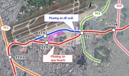 TP.HCM điều chỉnh hướng tuyến metro số 6 để kết nối với ba nhà ga Sân bay Tân Sơn Nhất