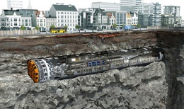 Chuẩn bị thi công khoan ngầm metro Dự án Tuyến đường sắt đô thị số 3 đoạn Nhổn - Ga Hà Nội