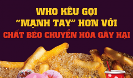WHO kêu gọi "mạnh tay" hơn với chất béo chuyển hóa gây hại