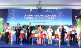 Khai trương tuyệt phẩm sân gôn Golden Sands Golf Resort tại Huế