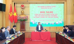 Hà Nội kiểm tra trách nhiệm người đứng đầu trong triển khai nghị quyết
