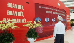 [Ảnh] Rực cờ hoa chào mừng Đại hội Mặt trận Tổ quốc Việt Nam lần thứ XI