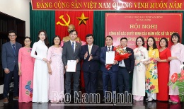 Sở Tài chính Nam Định ra mắt bộ máy mới, nâng cao hiệu lực, hiệu quả