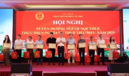 Thuế TP. Cần Thơ thu ngân sách 20.287 tỷ đồng trong 9 tháng năm 2026