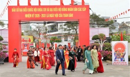 Hải Phòng rộn ràng ngày hội bầu cử