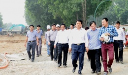 Chủ tịch Hà Nội Nguyễn Đức Chung nêu các giải pháp đẩy nhanh tiến độ dự án đầu tư công