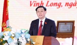 Chủ tịch Quốc hội: Vĩnh Long cần đa dạng hóa các nguồn lực để phát triển