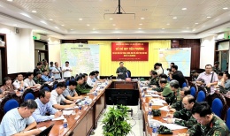 Phó thủ tướng Trần Hồng Hà kiểm tra, chỉ đạo công tác ứng phó với bão số 13