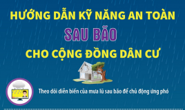 Hướng dẫn kỹ năng an toàn sau bão cho cộng đồng dân cư