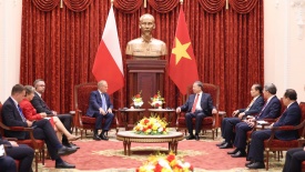 Tổng Bí thư, Chủ tịch nước Tô Lâm tiếp Thủ tướng Ba Lan Donald Tusk