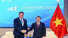 [Ảnh] Buổi sáng làm việc của Thủ tướng Lê Minh Hưng tại AEF 2026