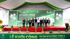 KCN Việt Nam khởi công dự án KCN Sóng Thần 3