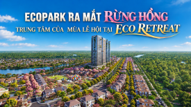 Ecopark ra mắt Rừng Hồng - trung tâm của Mùa Lễ Hội tại Eco Retreat