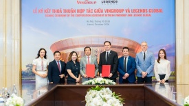 Vingroup và Legends Global công bố quan hệ đối tác chiến lược về sân vận động VinFast - Trống Đồng