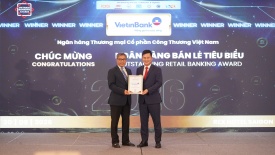 3 năm liên tiếp VietinBank được vinh danh “Ngân hàng Bán lẻ tiêu biểu”