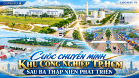[Longform] Cuộc chuyển mình khu công nghiệp TP.HCM sau ba thập niên phát triển