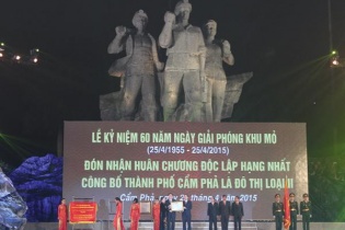 Cẩm Phả vững bước tới tương lai