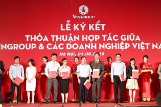 Vingroup bắt tay 250 doanh nghiệp thúc đẩy sản xuất nội địa