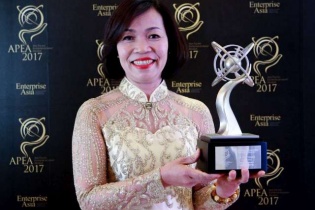 Doanh nhân duy nhất của Việt Nam trong lĩnh vực Kiểm toán được nhận Giải thưởng Doanh nhân Châu Á – Thái Bình Dương