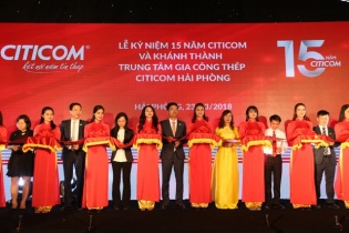 Citicom khánh thành Trung tâm gia công thép Hải Phòng